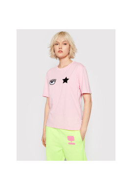 Chiara Ferragni Тишърт 71CBHT01 Розов Regular Fit - Pepit.bg
