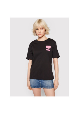 Chiara Ferragni Тишърт 71CBHT16 Черен Regular Fit - Pepit.bg