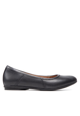 Clarks Балеринки Canebay Plain 261612824 Черен - Pepit.bg