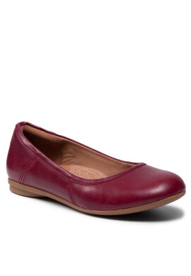 Clarks Балеринки Canebay Plain 261614874 Бордо - Pepit.bg