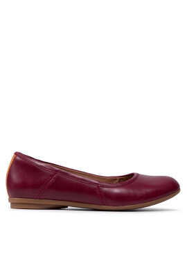 Clarks Балеринки Canebay Plain 261614874 Бордо - Pepit.bg