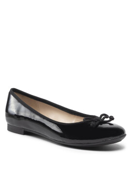Clarks Балеринки Carousel Ride 20351634 Черен - Pepit.bg