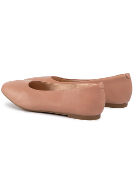 Clarks Балеринки Chia Violet 261465404 Бежов - Pepit.bg