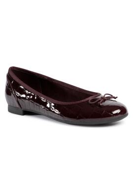 Clarks Балеринки Couture Bloom 261514714 Бордо - Pepit.bg