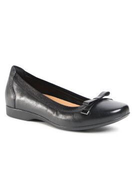 Clarks Балеринки Un Darcey Bow 261515194 Черен - Pepit.bg