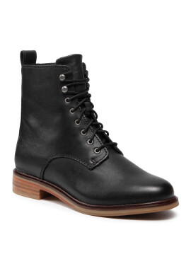 Clarks Боти Clarkdale Lace 261558314 Черен - Pepit.bg