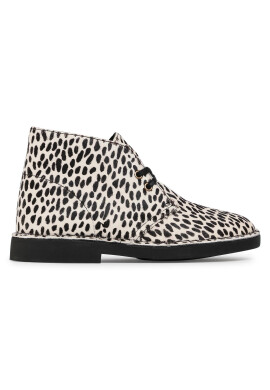 Clarks Боти Desert Boot 2 261556674 Бял - Pepit.bg