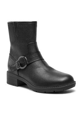 Clarks Боти Hearth Cross 261742344 Черен - Pepit.bg