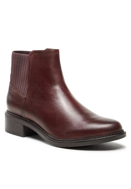 Clarks Боти Maye Palm 261743554 Бордо - Pepit.bg