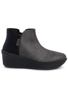 Clarks Боти Step Rose Up 261460084 Сив - Pepit.bg