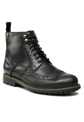 Clarks Ботуши Bowzer Hi 261627627 Черен - Pepit.bg