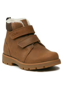 Clarks Ботуши Heath Snug 261673337 Кафяв - Pepit.bg