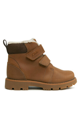 Clarks Ботуши Heath Snug 261673337 Кафяв - Pepit.bg