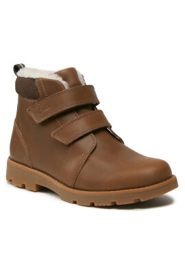 Clarks Ботуши Heath Snug 261673347 Кафяв - Pepit.bg