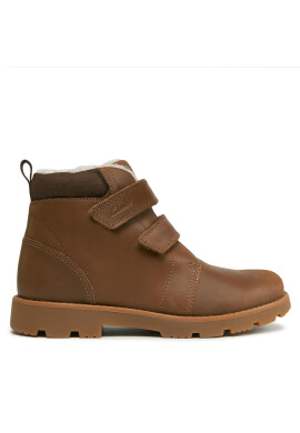Clarks Ботуши Heath Snug 261673347 Кафяв - Pepit.bg