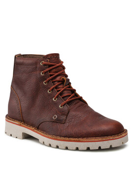 Clarks Ботуши Overdale High 261629227 Кафяв - Pepit.bg