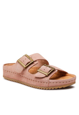 Clarks Чехли Brookleigh Sun 26165055 Розов - Pepit.bg