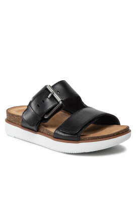 Clarks Чехли Elayne Ease 261592144 Черен - Pepit.bg