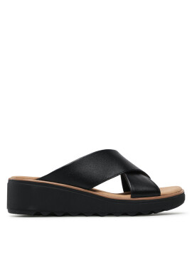 Clarks Чехли Jillian Gem 261575854 Черен - Pepit.bg