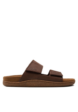 Clarks Чехли Pilton Strap 261658307 Кафяв - Pepit.bg