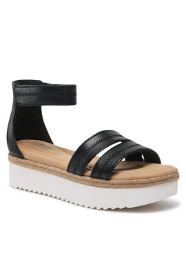Clarks Еспадрили Lana Glide 261648364 Черен - Pepit.bg