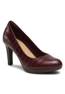 Clarks Обувки Adriel Viola 261513304 Бордо - Pepit.bg