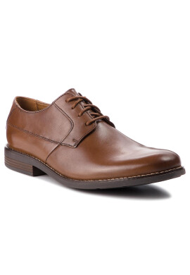 Clarks Обувки Becken Plain 261241757 Кафяв - Pepit.bg