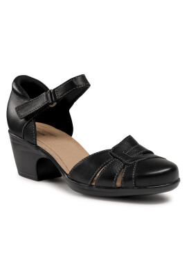 Clarks Обувки Emily Daisy 261574984 Черен - Pepit.bg