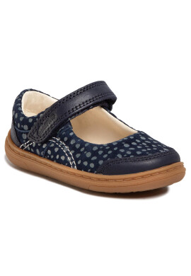 Clarks Обувки FlashBright T 261490006 Тъмносин - Pepit.bg