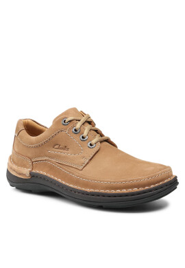 Clarks Обувки Nature Three 261574517 Кафяв - Pepit.bg