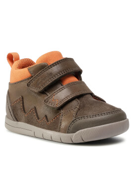 Clarks Обувки Rex Park T 261521877 Зелен - Pepit.bg