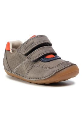 Clarks Обувки Tiny Dusk T 261547237 Сив - Pepit.bg