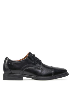 Clarks Обувки Whiddon Cap 261529127 Черен - Pepit.bg