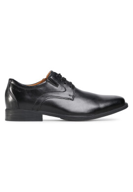 Clarks Обувки Whiddon Plain 261529187 Черен - Pepit.bg