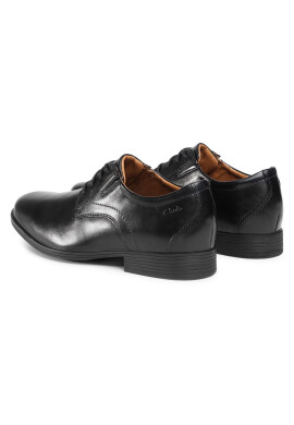 Clarks Обувки Whiddon Plain 261529187 Черен - Pepit.bg