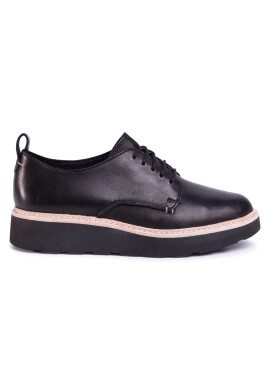 Clarks Оксфордки Trace Walk 261502224 Черен - Pepit.bg