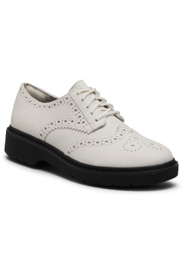 Clarks Оксфордки Witcombe Echo 261553684 Бял - Pepit.bg