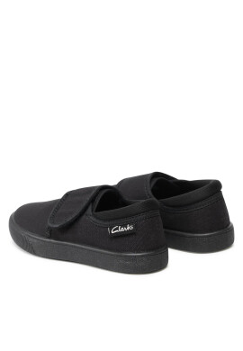 Clarks Пантофи Hopper Run 261143307 Черен - Pepit.bg