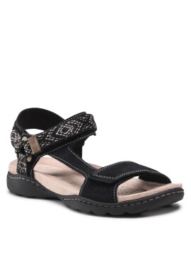 Clarks Сандали Amanda Step 261653364 Черен - Pepit.bg