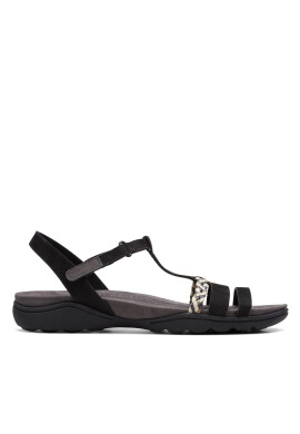 Clarks Сандали Amanda Tealite 26171125 Черен - Pepit.bg