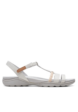 Clarks Сандали Amanda Tealite 26171126 Бял - Pepit.bg