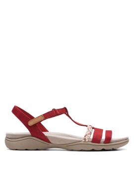 Clarks Сандали Amanda Tealite 26171130 Червен - Pepit.bg