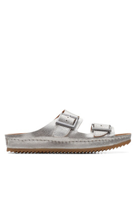 Clarks Сандали Brookleigh Sun 26171857 Сребрист - Pepit.bg
