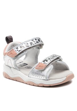 Clarks Сандали Clowder Print K. 261661276 Сребрист - Pepit.bg