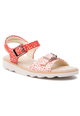 Clarks Сандали Crown Bloom K 261421296 Червен - Pepit.bg