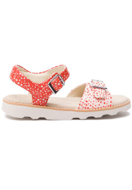 Clarks Сандали Crown Bloom K 261421296 Червен - Pepit.bg