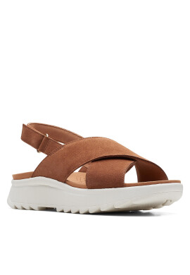 Clarks Сандали DashLite Wish 26171950 Кафяв - Pepit.bg