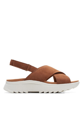 Clarks Сандали DashLite Wish 26171950 Кафяв - Pepit.bg