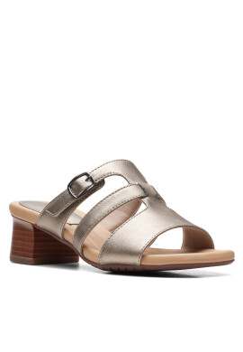 Clarks Сандали Desirae Palm 26171176 Кафяв - Pepit.bg