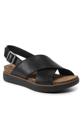 Clarks Сандали Elayne Cross 261592344 Черен - Pepit.bg